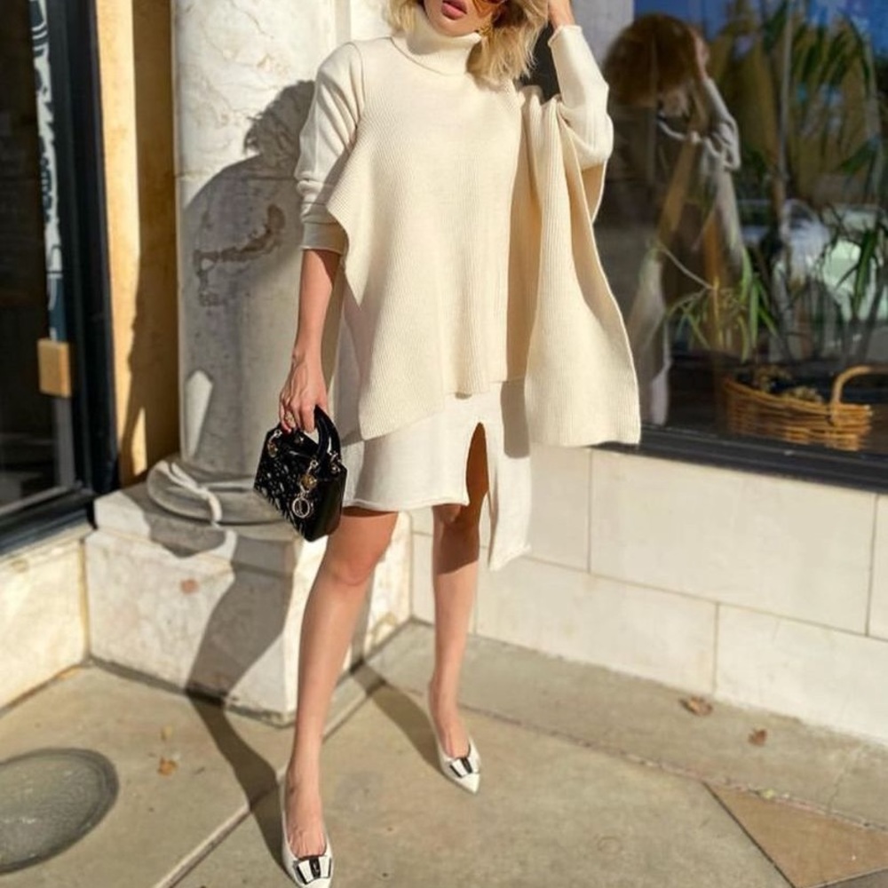 🎁NWOT storets Sasha Asymmetric Knit 2 Piece Set